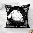 Axyaa Mandala Sun Moon Pillowcase: Bohemian Sofa Cushion Cover