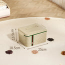 Axyaa Stackable Storage Box Organizer with Lid: Toys, Snacks, Books, Sundries Home Organization