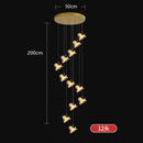 Axyaa Modern LED Pendant Chandeliers for Living and Dining Rooms