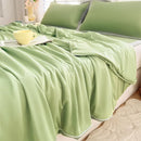 Axyaa Silk Summer Quilt - Cool & Machine Washable Thin Quilt