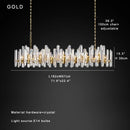 Axyaa Vintage Crystal Chandelier - Postmodern Luxury Dining Area Lighting