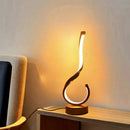 Axyaa Modern Ironwork USB Desktop Lamp, Three-color Dimming, Compact Design