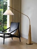 Nordic Style LED Fishing Floor Lamp by Axyaa for Modern Living Areas