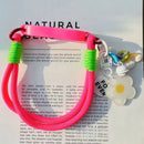 Cream Flower Cup Holder with Lanyard for Axyaa Stanley Cup Accessories & Starbucks Tumbler
