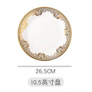 Axyaa Ceramic Internet Celebrity Plate Set for Home, Phnom Penh Tableware Steak - Nordic Style