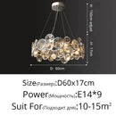 Axyaa Crystal Chandelier: High-end Modern Luxury Lighting for Living Room & Bedroom