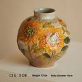 Axyaa Retro Ceramic Flower Vases & Hydroponic Living Room Arrangements