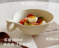 Axyaa Ceramic Breakfast Set: Salad Plate, Bowl, Cup, Fruit Bowl, Noodle Bowl