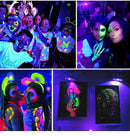 Axyaa 9W UV LED Purple Bulb for Halloween Party Decor