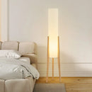 Axyaa Zen Style Black Walnut Floor Lamp
