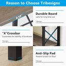 Tribesigns 7-Shelf Corner Bookshelf by Axyaa - Modern 7-Tier Tall Display Rack