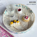 Axya Nordic Pearl Clam Shell Tray for Jewelry and Tea Storage