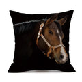 Axyaa Pentium Horse Pillowcase for Modern Home Decor and Car Sofa Pillow