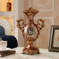 Axyaa European Retro Vase, Home Decoration, Creative Foyer Decor, Living Room Flower Vase