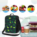 Axyaa Dino Insulated Lunch Bag - Portable Thermal Bento Tote for Kids, Boys, Girls