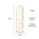 Simple Nordic Design Floor Lamp by Axyaa: Creative Bauhaus Eye-Catching Lighting Fixture