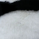 Cute Angry Panda Back View Throw Pillows by Axyaa Wool Back Cushion