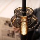 Axyaa Smoke Gray Glass Pendant Light - High-End, Light Luxury Atmosphere