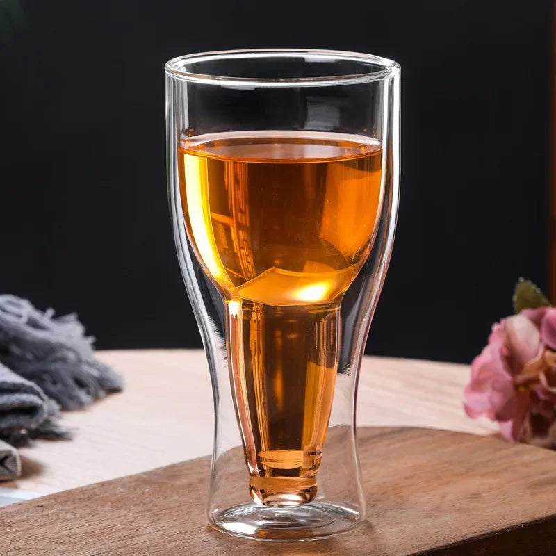 Axya Double Wall Glass Tea Drink Cups Healthy Coffee Insulated Shot Glass
