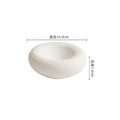 Axyaa Double Layer Ceramic Soup Plate - Restaurant Tableware