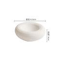Axyaa Double Layer Ceramic Soup Plate - Restaurant Tableware