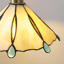 Axyaa Nordic Glass Copper LED Pendant Lamp for Dining Room and Bedroom