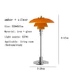 Axyaa Silver Art LED Desk Light - Nordic Modern Minimalist Table Lamp