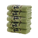 Axyaa Bamboo Fiber Hand Towels - Soft, Quick-drying, Embroidered Towels
