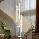 Axyaa Modern Minimalist Chandelier Spiral Staircase Lamp