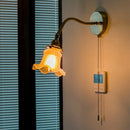 Axyaa Flower Glass LED Wall Lights - Nordic Minimalism Applique Murale