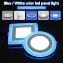 Axyaa Dual Color Panel Light: Dimmable Modern LED Ceiling Lamp for Bedroom & Kitchen