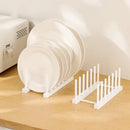 Axyaa Kitchen Dish Rack Organizer - Multifunctional Dinnerware Storage Stand
