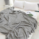 Axyaa Cozy Cable Knit Throw Blanket | Soft Knitted Sofa Blanket for Twin Queen Bed