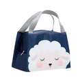Axyaa Cartoon Printed Lunch Bag: Insulated Thermal Oxford Cloth Handbag