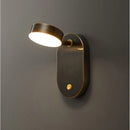 Axyaa Nordic Brass Wall Sconce Bedside Lamp - Modern Luxury LED Wall Light