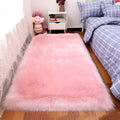 Axyaa Faux Fur Sheepskin Area Rug Plush Soft Carpet for Home Decor