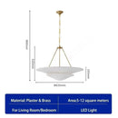 Axyaa Vintage Designer Chandelier for Luxury Living Room Dining Retro Villa Bedroom
