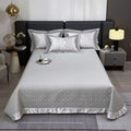 Axyaa Cotton Quilted Bed Cover Set - Single & Double Bed Cover - Thick & Pure Cotton