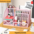 Axyaa Metal Mesh Office & Cosmetic Storage with Scratch-Resistant Pads