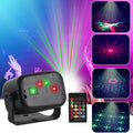 Axyaa Disco LED RGB Strobe Light Remote Control Sound Activated