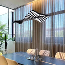 Axyaa Fishbone Shape Pendant Ceiling Lamp for Modern Luxury Living Room and Office Décor
