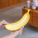 Axyaa Ceramic Banana Plates: Creative Tableware for Home Snacks and Sushi