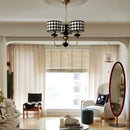 Axyaa Modern Wrought Iron Hanging Chandeliers for Home Decoration