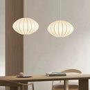 Axyaa Zen Nordic Silk Fabric LED Pendant Light Chandelier
