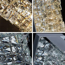 Luxury Crystal Wall Sconce for Living Room & Bedroom LED Lighting - Axyaa Brand