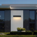 Axyaa Modern LED Outdoor Wall Sconce Waterproof Aluminum Garden Wall Lights AC90-260V