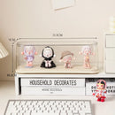 Axyaa Acrylic Showcase Action Figures Display Case Mini Toy Storage Cabinet