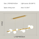 Axyaa Glass Ball Woodware Chandelier for Bedroom Living Room Lighting