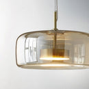 Axyaa Glass Pendant Lighting for Kitchen Dining Bedroom - Modern Ceiling Fixture