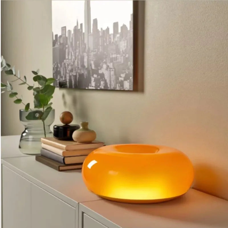 Axyaa Nordic LED Glass Wall Lights for Bedroom Ambiance Decor